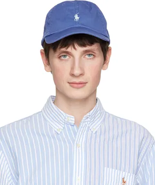 Polo Ralph Lauren Blue Embroidered Cap