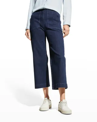 All Day Wide-Leg Crop Jean