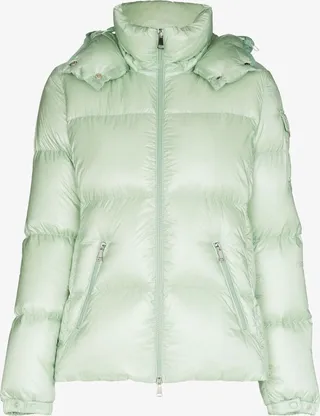 Logo-Patch Padded Down Jacket