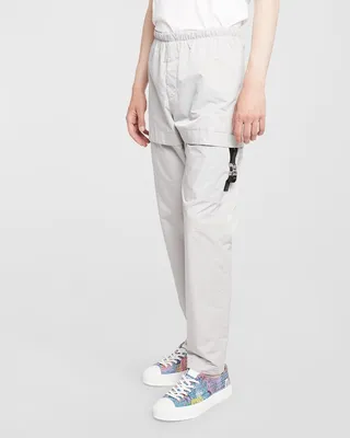Men's 4G-Buckle Cargo Track Pants