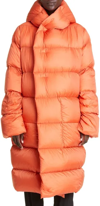 Hooded Down Puffer Coat