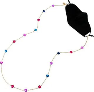 Betsey Johnson Heart Mask Chain
