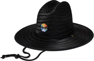 VISSLA Outside Sets Lifeguard Hat (Black) Caps