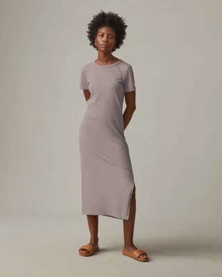 Midi Tee Dress - Sunset