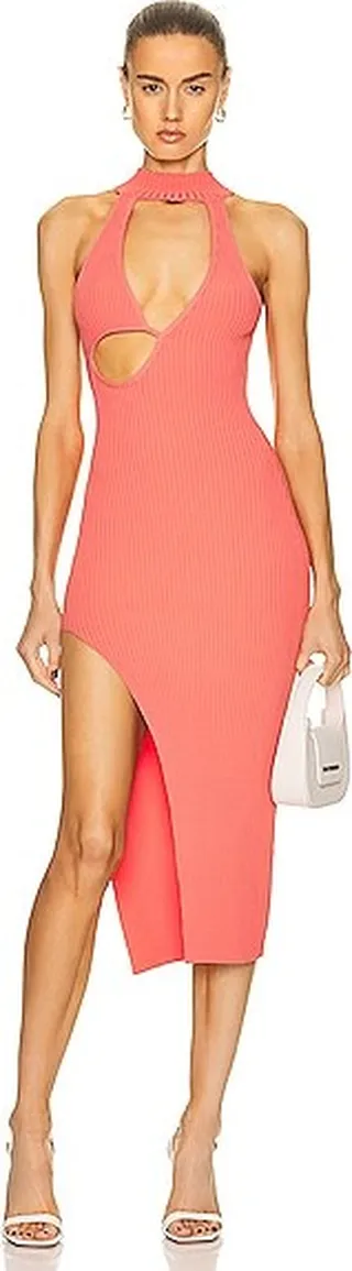 David Koma for FWRD Maxi Dress in Coral