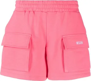 Logo-Embroidered Track Shorts