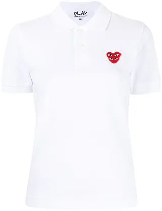 Chest Logo-Patch Polo Shirt