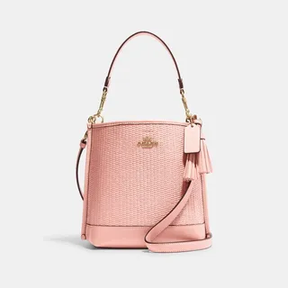 Mollie Bucket Bag 22 In Straw