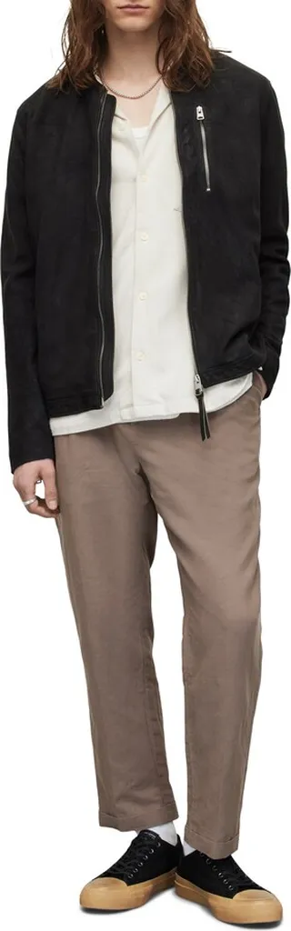 Fort Suede Bomber Jacket