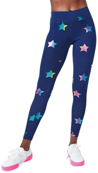 Rainbow Foil Stars UpLift Leggings