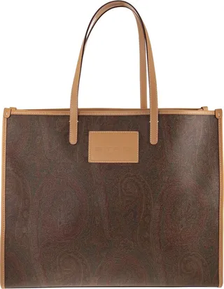 Large Paisley Jacquard Shopping Bag Etro