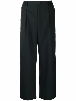 Tailored Wide-Leg Trousers