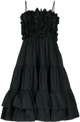 Ruffled-Detail Dress