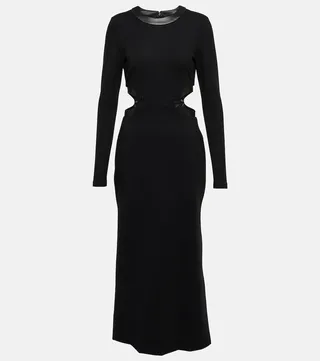 Dolce cutout jersey midi dress