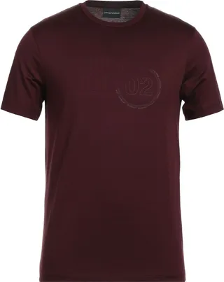 T-shirt Burgundy
