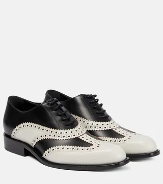 Leather brogues