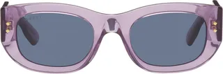 Gucci Purple Cat-Eye Sunglasses