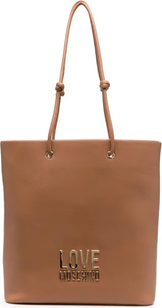 Logo Plaque Tote Bag