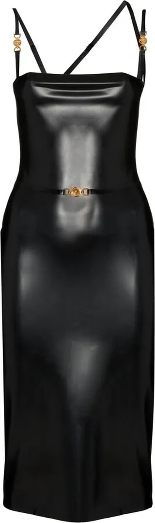 Latex Midi Dress