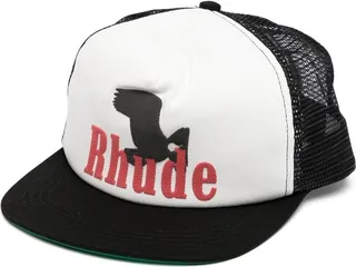 Logo-Print Trucker Cap