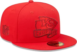 Men's New Era Red Kansas City Chiefs Tonal 2022 Sideline 59FIFTY Fitted Hat