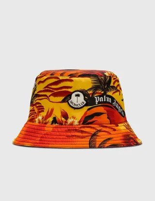 8 MONCLER PALM ANGELS Printed Bucket Hat