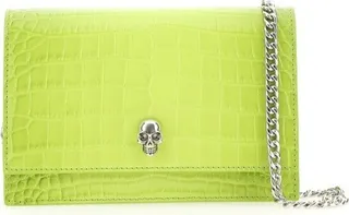 Alexander McQueen Skull Embossed Small Shoulder Bag