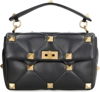 Valentino Garavani - Roman Stud Quilted Leather Shoulder Bag