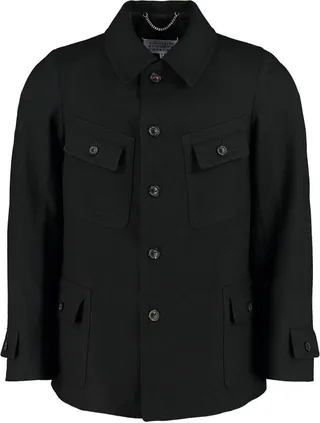 Maison Margiela Single Breasted Denim Jacket