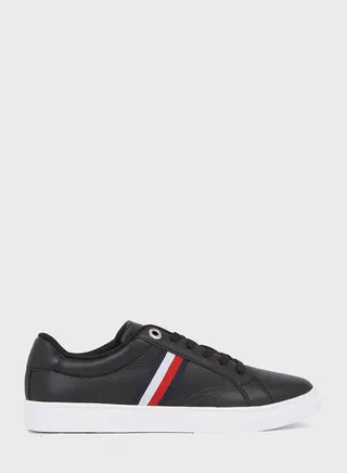 Essential Logo Detailed Sneakers