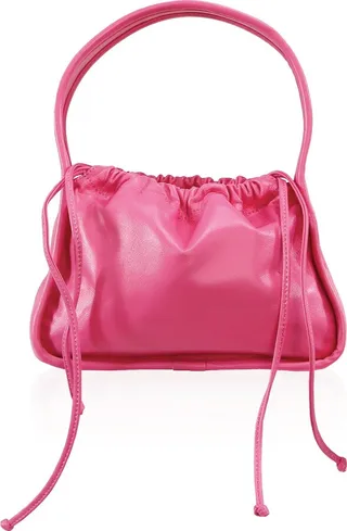Belle & Bloom - Thing Called Love Leather Handbag - Hot Pink