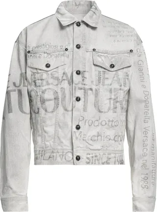 Denim Outerwear Light Grey
