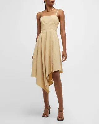 Verona Handkerchief Mini Dress