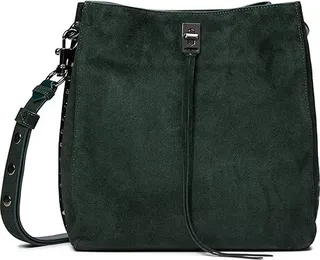 Rebecca Minkoff Darren Shoulder Bag (Bottle Green) Handbags