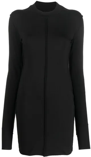 Long-Sleeve Mini Sweater Dress