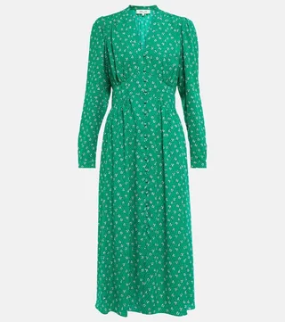 Erica printed midi dress