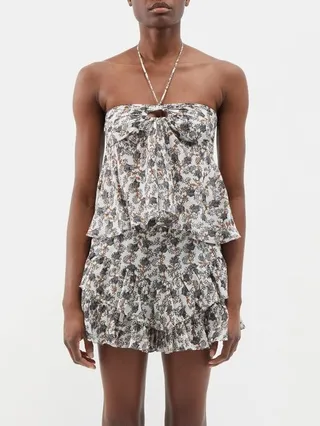 Gabao Halterneck Cotton Top