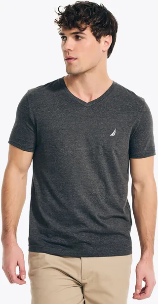 Heathered V-Neck T-Shirt
