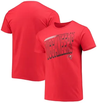 Men's Red Tampa Bay Buccaneers Hail Mary T-shirt