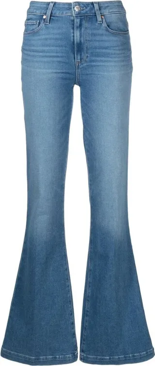 Faded Bootcut Jeans
