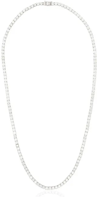 18kt White Gold Diamond Necklace