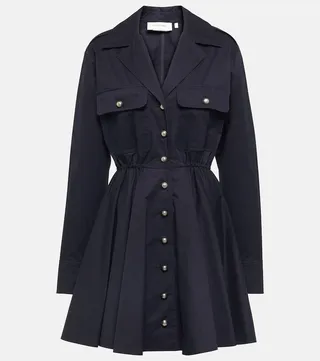 Loris cotton shirt dress