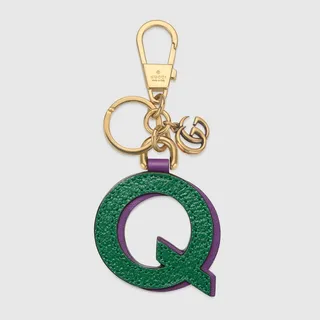 Letter Q keychain
