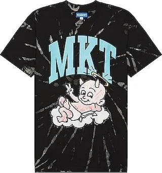 Market Lil Devil Tie Dye T-shirt in Black