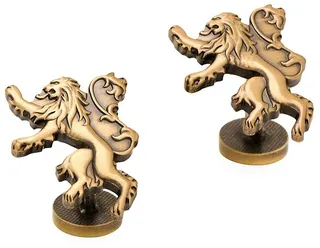 Game of Thrones Lannister Lion Sigil Cufflinks