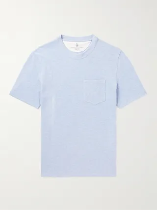 Cotton-Piqué T-Shirt