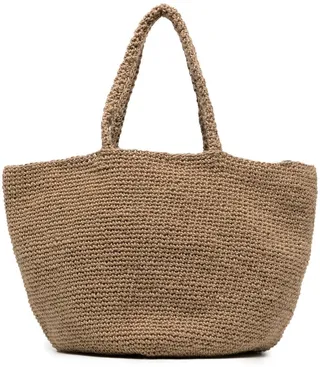 Daphne woven tote bag