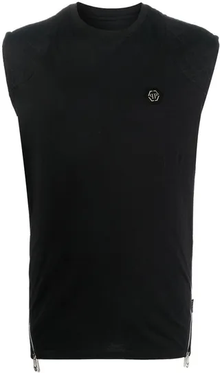 Hexagon quilted vest