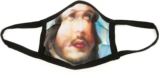 Holy print face mask