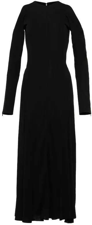 Cutout maxi dress